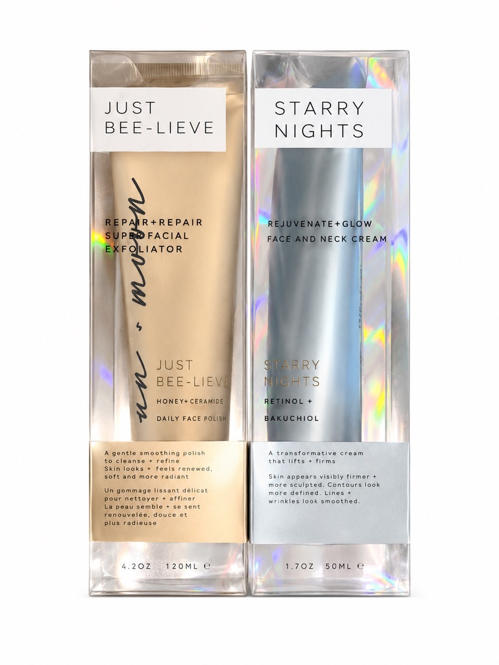 Sun + Moon Just Bee-lieve and Starry Nights Skincare Set - NEW IN BOXES